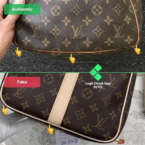 louis vuitton real or fake bag